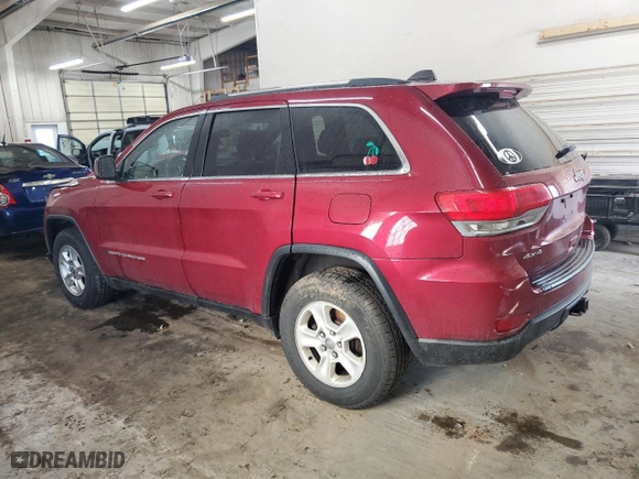 2015 Jeep Grand Cherokee Laredo with VIN 1C4RJFAG2FC826049, listed as a Copart auction lot 51285725 with 154,419 mi miles and Salvage Title. Bid and sale history available at carsss.com. Image 2.