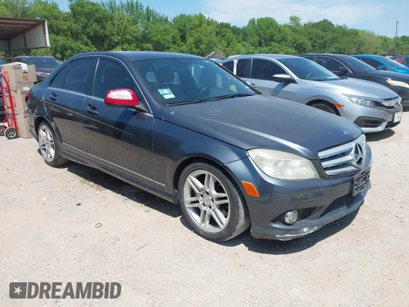 2008 Mercedes-Benz C 350 Sport with VIN WDDGF56X38R031321, listed as a IAAI auction lot 42046670 with 189,702 mi miles and . Bid and sale history available at DreamBid. Image 1.