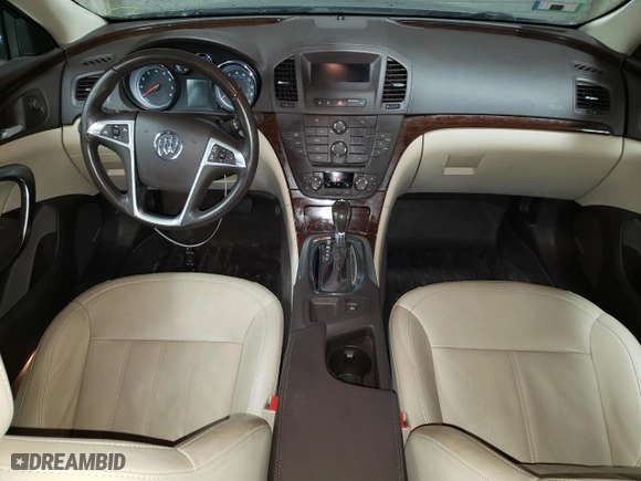 2011 Buick Regal CXL RL5 with VIN W04GT5GC9B1000671, listed as a Copart auction lot 86480974 with 32,184 mi miles and Salvage Title. Bid and sale history available at carsss.com. Image 8.