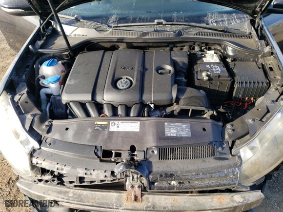 2010 Volkswagen Golf with VIN WVWAA7AJ5AW220959, listed as a Copart auction lot 75882224 with 119,463 mi miles and Salvage Title. Bid and sale history available at carsss.com. Image 12.
