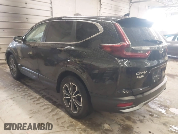 2021 Honda CR-V EX with VIN 2HKRW2H52MH655464, listed as a IAAI auction lot 41607374 with 60,697 mi miles. Bid and sale history available at carsss.com. Image 3.