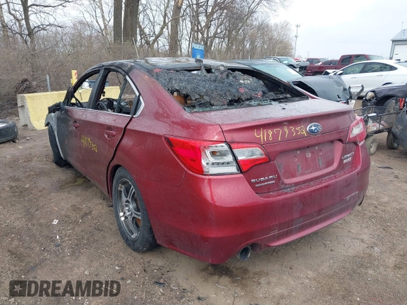 2015 Subaru Legacy Premium with VIN 4S3BNAC62F3049935, listed as a IAAI auction lot 41879352 with 180,799 mi miles and . Bid and sale history available at DreamBid. Image 3.