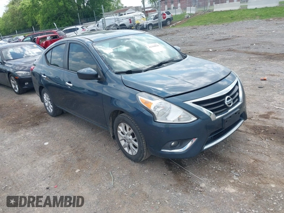 2016 Nissan Versa S Plus with VIN 3N1CN7AP3GL824240, listed as a IAAI auction lot 42160026 with 169,470 mi miles. Bid and sale history available at carsss.com. Image 1.