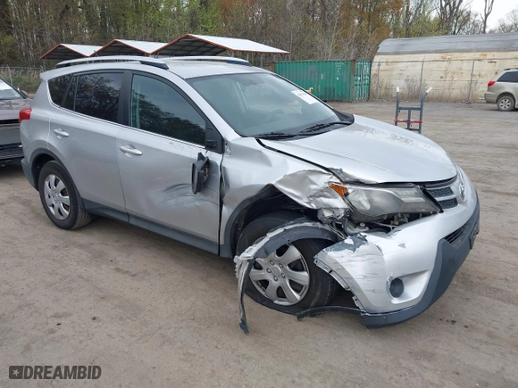 2015 Toyota RAV4 LE with VIN 2T3BFREV0FW407207, listed as a IAAI auction lot 42013048 with 212,301 mi miles. Bid and sale history available at carsss.com. Image 1.