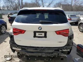 2019 BMW X3 xDrive30i with VIN 5UXTR9C55KLD90871, listed as a Copart auction lot 52802225 with 114,232 mi miles and Salvage Title. Bid and sale history available at DreamBid. Image 6.