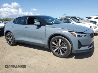 2022 Polestar 2 with VIN LPSED3KA3NL078210, listed as a Copart auction lot 51869455 with 22,417 mi miles and Salvage Title. Bid and sale history available at carsss.com. Image 4.