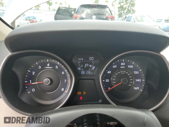 2015 Hyundai Elantra SE z VIN 5NPDH4AE8FH577494, wystawiony jako Copart lot #58340865 z przebiegiem 86 108 mil mil oraz Szkody całkowita. Historia ofert i sprzedaży dostępna na DreamBid. Obrazek 9.