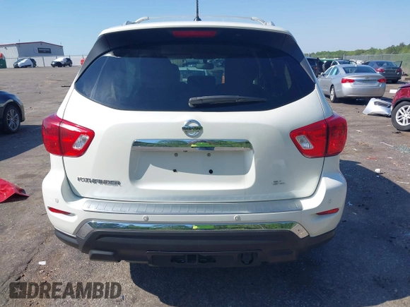 2017 Nissan Pathfinder S with VIN 5N1DR2MN1HC694910, listed as a IAAI auction lot 41978827 with 95,703 mi miles and . Bid and sale history available at DreamBid. Image 16.