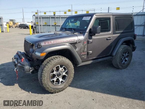 2023 Jeep Wrangler Rubicon with VIN 1C4HJXCG5PW652704, listed as a Copart auction lot 59762475 with 19,924 mi miles and Salvage title. Bid and sale history available at DreamBid. Image 1.