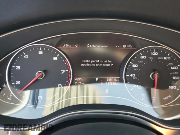 2015 Audi A7 3.0 Prestige with VIN WAU2GAFCXFN009065, listed as a Copart auction lot 72945554 with 127,690 mi miles and Salvage Title. Bid and sale history available at carsss.com. Image 9.