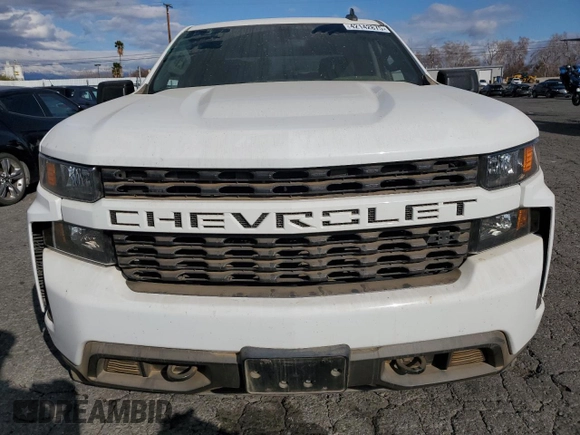 2021 Chevrolet Silverado 1500 Custom with VIN 3GCPWBEK2MG473922, listed as a Copart auction lot 42142875 with Not Provided miles and Salvage Title. Bid and sale history available at DreamBid. Image 5.