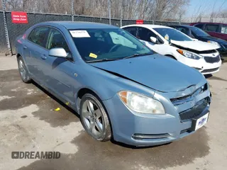 2008 Chevrolet Malibu 1LT with VIN 1G1ZH57BX8F191920, listed as a IAAI auction lot 41770379 with 153,794 mi miles and . Bid and sale history available at DreamBid. Image 1.