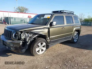 2016 Jeep Patriot High Altitude Edition with VIN 1C4NJRFB4GD581179, listed as a IAAI auction lot 42101912 with 168,254 mi miles. Bid and sale history available at carsss.com. Image 17.