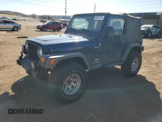 2006 Jeep Wrangler Sport with VIN 1J4FA49S26P775297, listed as a Copart auction lot 48072125 with 0 mi miles and Salvage Title. Bid and sale history available at carsss.com. Image 1.