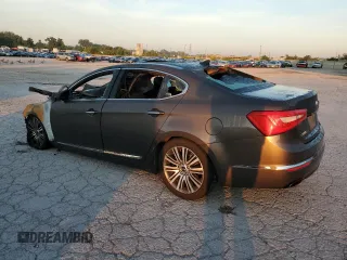2014 Kia Cadenza Premium with VIN KNALN4D72E5124243, listed as a Copart auction lot 65836794 with 0 mi miles and Non Repairable. Bid and sale history available at carsss.com. Image 2.