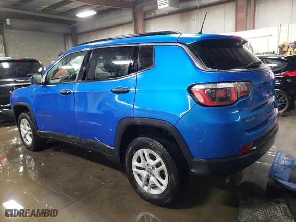 2020 Jeep Compass Sport with VIN 3C4NJDAB5LT149277, listed as a Copart auction lot 45512905 with 78,251 mi miles and Salvage Title. Bid and sale history available at carsss.com. Image 2.