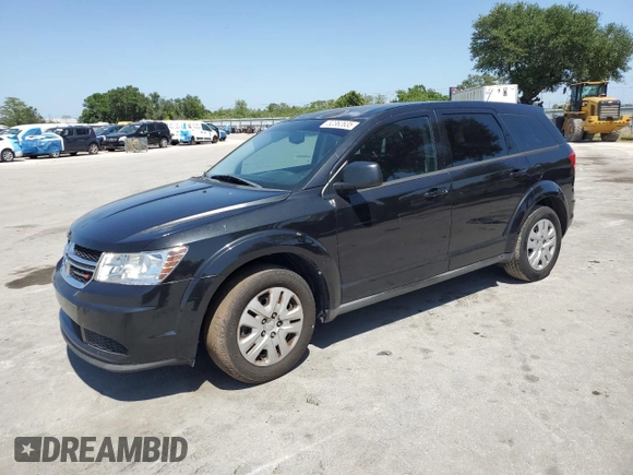 2013 Dodge Journey American Value with VIN 3C4PDCAB6DT709996, listed as a Copart auction lot 52362635 with 104,808 mi miles and Salvage Title. Bid and sale history available at DreamBid. Image 1.
