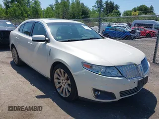 2009 Lincoln MKS with VIN 1LNHM94R49G635369, listed as a IAAI auction lot 42411750 with 160,247 mi miles and . Bid and sale history available at DreamBid. Image 1.