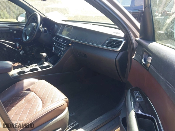 2018 Kia Optima SX with VIN 5XXGV4L26JG187281, listed as a IAAI auction lot 41887939 with 124,782 mi miles. Bid and sale history available at carsss.com. Image 5.