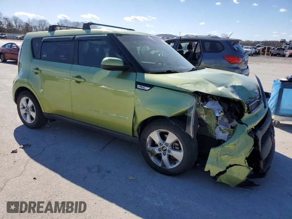 2018 Kia Soul with VIN KNDJN2A2XJ7902455, listed as a Copart auction lot 46652585 with 41,430 mi miles and Salvage Title. Bid and sale history available at carsss.com. Image 4.
