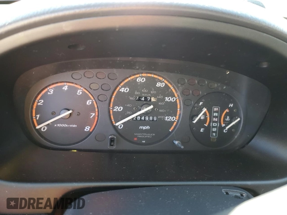 2001 Honda CR-V EX with VIN JHLRD186X1C028403, listed as a Copart auction lot 76256714 with 284,989 mi miles and Salvage Title. Bid and sale history available at carsss.com. Image 9.
