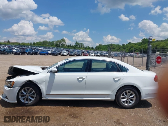 2017 Volkswagen Passat S with VIN 1VWAT7A30HC016932, listed as a IAAI auction lot 42611874 with 100,959 mi miles and . Bid and sale history available at DreamBid. Image 14.