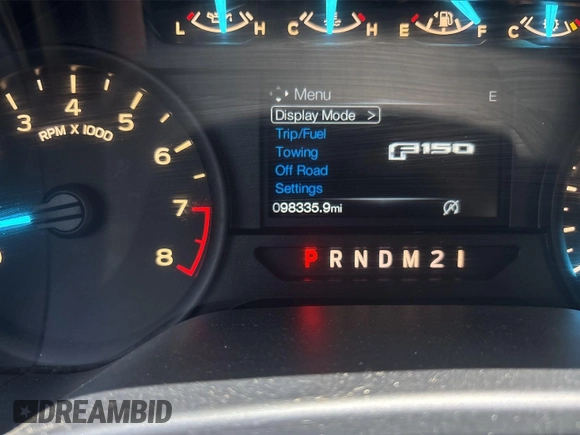 2019 Ford F-150 XL with VIN 1FTMF1EB1KKE10510, listed as a IAAI auction lot 42726982 with 98,336 mi miles and . Bid and sale history available at DreamBid. Image 18.