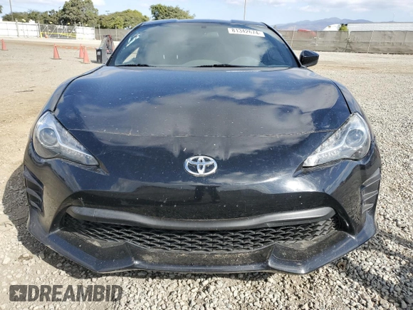 2017 Toyota 86 with VIN JF1ZNAA13H8701947, listed as a Copart auction lot 81342674 with 73,385 mi miles and Salvage Title. Bid and sale history available at carsss.com. Image 5.