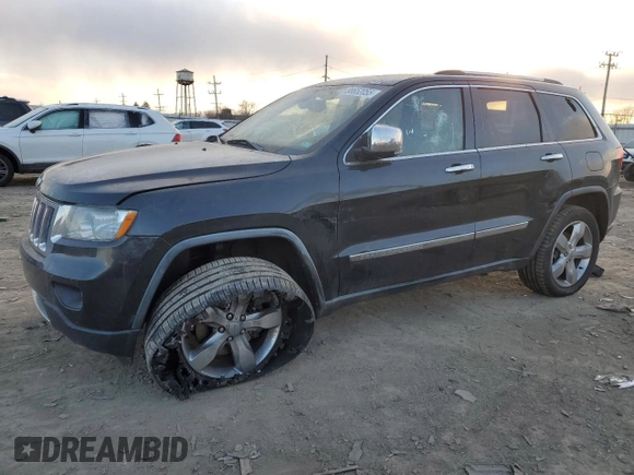 2011 Jeep Grand Cherokee Overland with VIN 1J4RR6GT8BC517168, listed as a Copart auction lot 88652055 with 175,431 mi miles and Salvage title. Bid and sale history available at DreamBid. Image 1.
