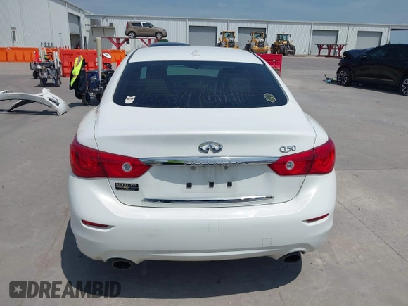 2014 Infiniti Q50 Premium z VIN JN1BV7AP8EM691683, wystawiony jako IAAI lot #42064258 z przebiegiem 146 805 mil mil oraz . Historia ofert i sprzedaży dostępna na DreamBid. Obrazek 17.
