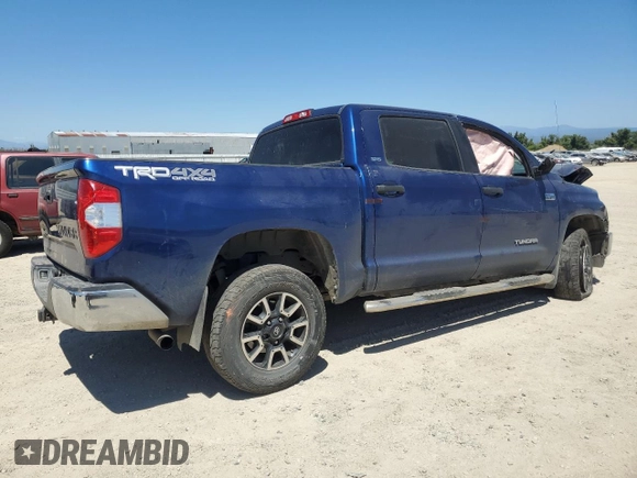 2015 Toyota Tundra 4WD Truck SR5 with VIN 5TFDY5F11FX460758, listed as a Copart auction lot 59448673 with 98,554 mi miles and Salvage Title. Bid and sale history available at carsss.com. Image 3.