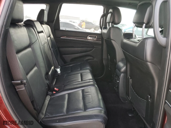 2017 Jeep Grand Cherokee Overland with VIN 1C4RJECG3HC868255, listed as a Copart auction lot 83041054 with 121,604 mi miles and Salvage Title. Bid and sale history available at carsss.com. Image 10.