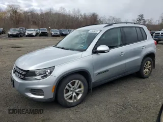 2017 Volkswagen Tiguan S with VIN WVGBV7AXXHK000128, listed as a Copart auction lot 47925435 with 140,257 mi miles and Clean Title. Bid and sale history available at DreamBid. Image 1.