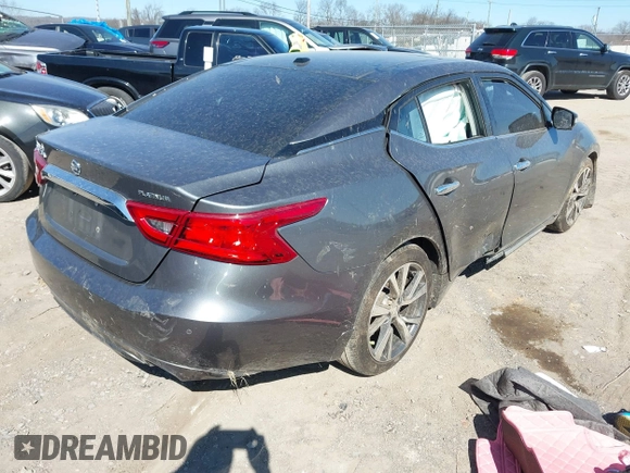 2018 Nissan Maxima SV with VIN 1N4AA6AP4JC388887, listed as a IAAI auction lot 41688858 with 63,678 mi miles and . Bid and sale history available at DreamBid. Image 4.