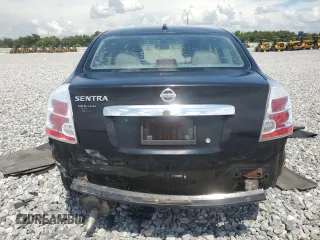 2010 Nissan Sentra S with VIN 3N1AB6AP6AL601837, listed as a Copart auction lot 62830345 with 220,857 mi miles and Salvage title. Bid and sale history available at DreamBid. Image 6.