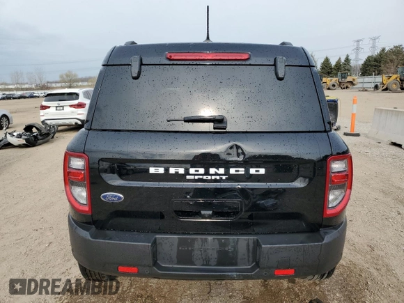2023 Ford Bronco Sport Big Bend z VIN 3FMCR9B64PRD00235, wystawiony jako Copart lot #53179885 z przebiegiem 28 439 mil mil oraz Szkoda całkowita • Salvage title. Historia ofert i sprzedaży dostępna na DreamBid. Obrazek 6.