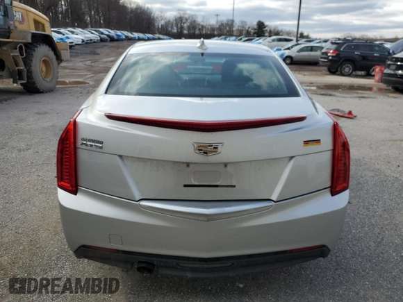 2016 Cadillac ATS Standard RWD with VIN 1G6AA5RA2G0197132, listed as a Copart auction lot 85958904 with 37,756 mi miles and Salvage title. Bid and sale history available at DreamBid. Image 6.
