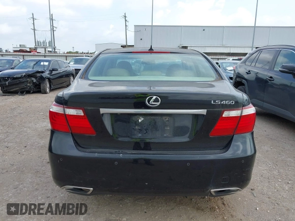 2008 Lexus LS 460 with VIN JTHBL46FX85054924, listed as a IAAI auction lot 42161278 with 1 mi miles. Bid and sale history available at carsss.com. Image 16.