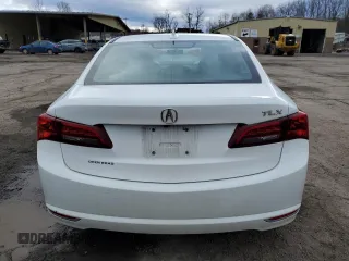 2017 Acura TLX with VIN 19UUB1F37HA002676, listed as a Copart auction lot 48238855 with 110,143 mi miles and Salvage Title. Bid and sale history available at carsss.com. Image 6.