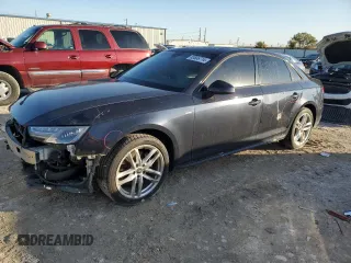2017 Audi A4 Season of Audi ultra Premium with VIN WAUKMAF40HN044508, listed as a Copart auction lot 83686714 with 96,976 mi miles and Salvage Title. Bid and sale history available at carsss.com. Image 1.