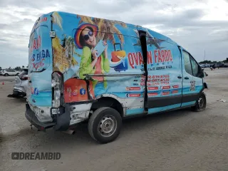 2020 Ford Transit Cargo with VIN 1FTBR1C88LKB49612, listed as a Copart auction lot 80644934 with 162,482 mi miles and Non repairable. Bid and sale history available at DreamBid. Image 3.