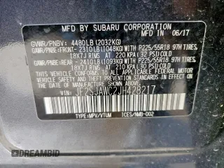 2018 Subaru Forester Touring with VIN JF2SJAWC2JH428217, listed as a Copart auction lot 60272925 with Not provided miles and Salvage title. Bid and sale history available at DreamBid. Image 13.
