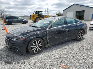 2016 Chevrolet Malibu LT with VIN 1G1ZF5SX7GF358404, listed as a Copart auction lot 52469155 with 111,001 mi miles and Salvage Title. Bid and sale history available at DreamBid. Image 1.