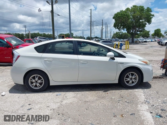 2011 Toyota Prius I with VIN JTDKN3DU4B5359821, listed as a IAAI auction lot 42264239 with 240,773 mi miles and . Bid and sale history available at DreamBid. Image 13.