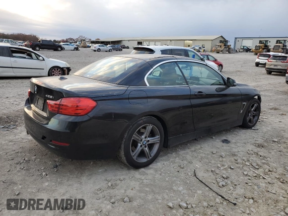 2015 BMW 4 Series 428i with VIN WBA3V5C52FP753075, listed as a Copart auction lot 82816084 with 131,868 mi miles and Salvage title. Bid and sale history available at DreamBid. Image 3.