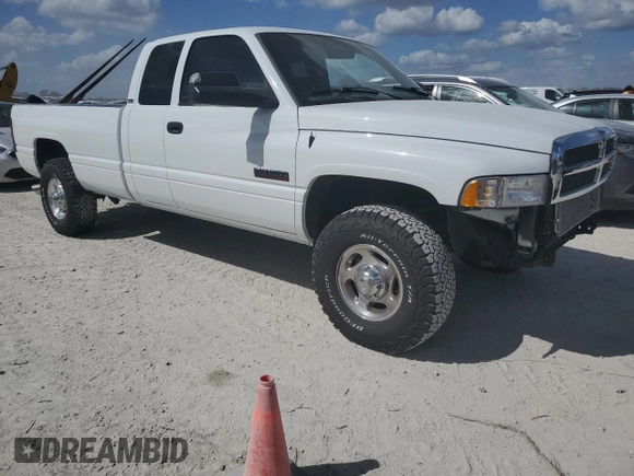 2001 Dodge Ram 2500 with VIN 1B7KC23621J600817, listed as a Copart auction lot 76189164 with 0 mi miles and Salvage Title. Bid and sale history available at carsss.com. Image 4.