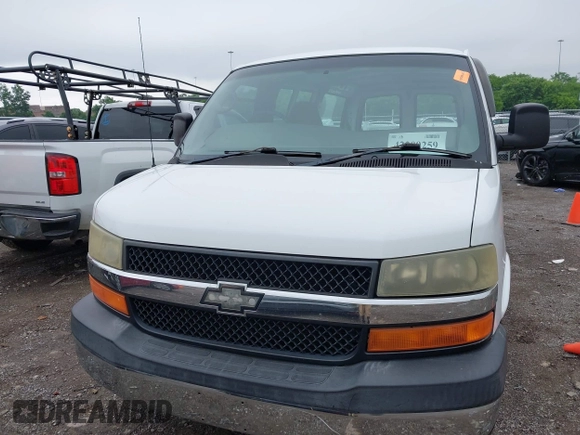 2006 Chevrolet Express Cargo with VIN 1GCFG15X861171275, listed as a IAAI auction lot 42209259 with 192,631 mi miles and . Bid and sale history available at DreamBid. Image 6.