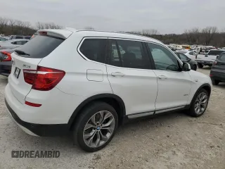 2017 BMW X3 xDrive35i with VIN 5UXWX7C59H0U40329, listed as a Copart auction lot 49296225 with 75,584 mi miles and Salvage Title. Bid and sale history available at DreamBid. Image 3.