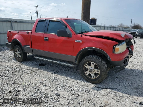2006 Ford F-150 XLT with VIN 1FTPX045X6KD06183, listed as a Copart auction lot 47289485 with Not provided miles and Salvage title. Bid and sale history available at DreamBid. Image 4.