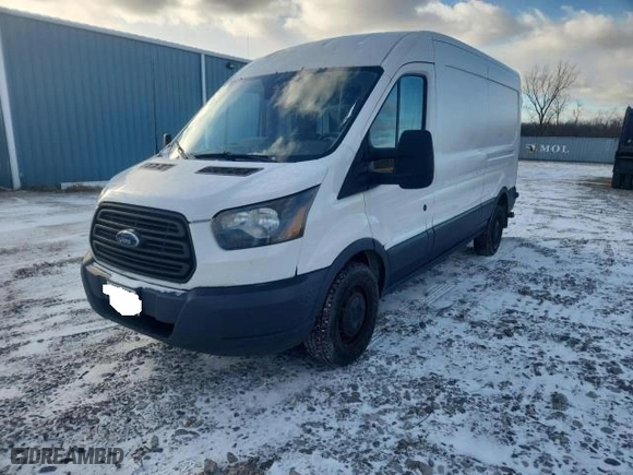 2016 Ford Transit Cargo Van with VIN 1FTYR2CMXGKA10021, listed as a Copart auction lot 87898195 with 279,395 mi miles and Clean Title. Bid and sale history available at carsss.com. Image 2.